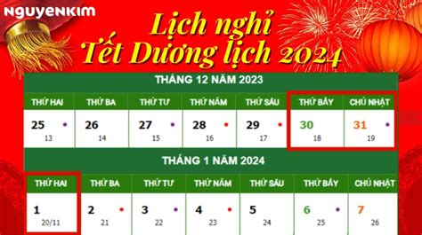 Tết Dương Lịch 2024 được Nghỉ Mấy Ngày Lịch Nghỉ Tết Dương Lịch Chính