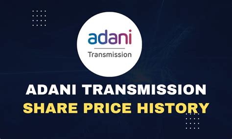 Adani Transmission Share Price History From 2015 To 2023 Senthil