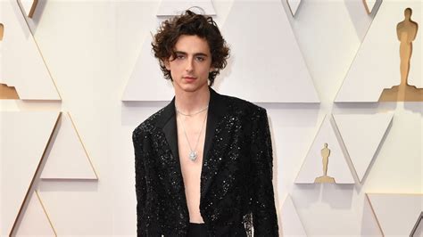 Oscars 2022: Weshalb Timothée Chalamets Look bei der Oscar-Verleihung ...