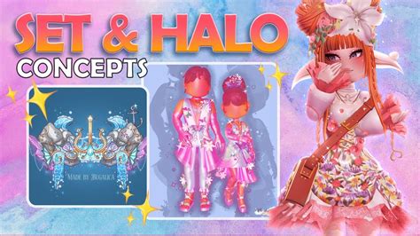 New Royale High Sets And Halos Concepts 🏰 Royale High Tea Youtube