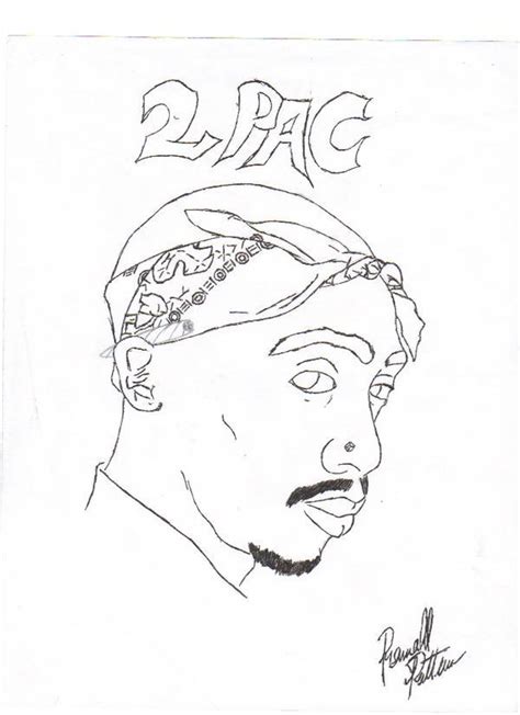 tupac shakur  ronnall  deviantart