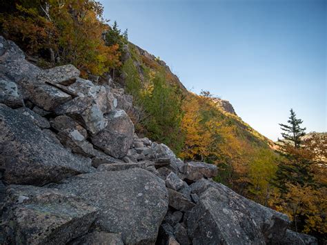 Jordan Cliffs Trail In Acadia National Park