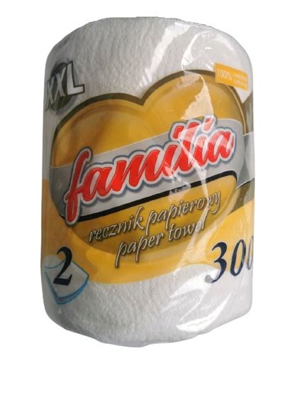 Ręcznik papierowy Familia 2 warstwy celuloza XXL 11881275630