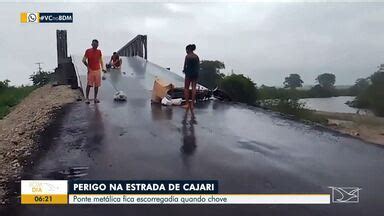 Bom Dia Mirante Ponte Instalada Na Estrada De Cajari Causa Riscos Aos