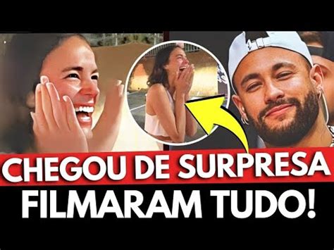 Neymar E Nadine V O Na Festa Surpresa De Bruna Marquezine Olha A