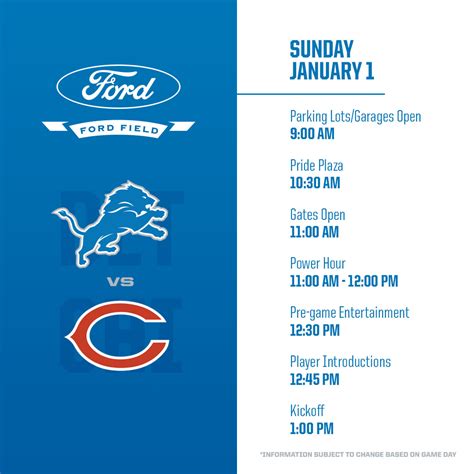 Ford Field on Twitter: "Join us as we bring in the New Year with @Lions game day! https://t.co ...