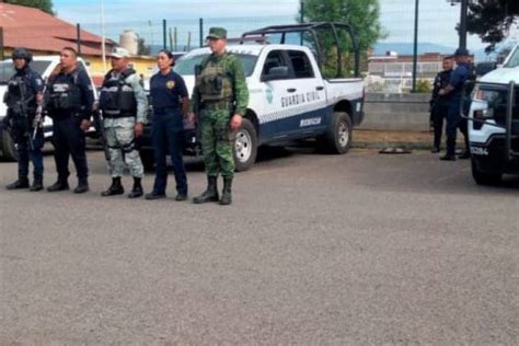 Agentes Estatales Y Federales Refuerzan Labores Operativas En Uruapan