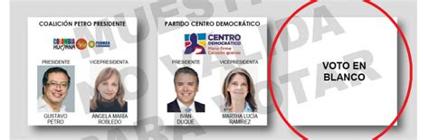 Voto En Blanco Blanco Del Debate Observatorio De La Democracia