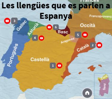 Mapa Les Lleng Es Que Es Parlen A Espanya