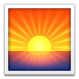 Sunrise Emoji - Copy & Paste - EmojiBase!