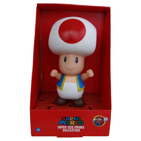 Boneco Toad Super Mario Bros Grande Original Submarino