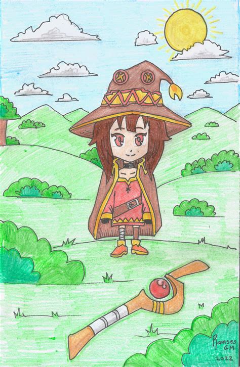 Megumin chibi by RAMBATGM on DeviantArt