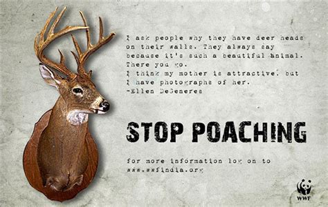 Stop Poaching A Poster For Wwf On Behance