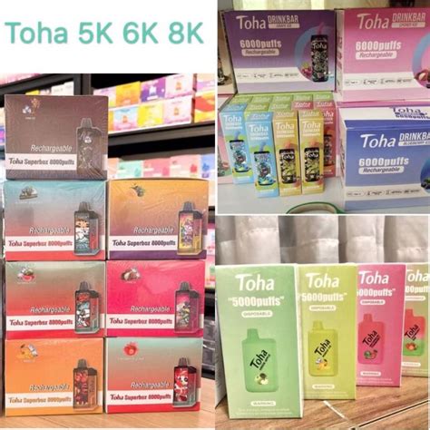 New Upgrade Toha Super Box Puff K Disposable Vape Pod Toha