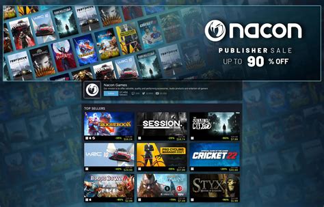 Cheap Ass Gamer On Twitter Pcdd Nacon Publisher Sale Via Steam