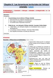 S Quence Fiche De Pr Paration G Ographie Eme Secondaire Pdf