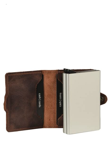 Porte Cartes Secrid Twinwallet Vintage Brown En Vente Au Meilleur Prix