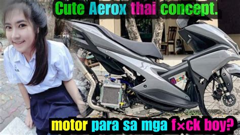 Yamaha Aerox Thai Concept Youtube