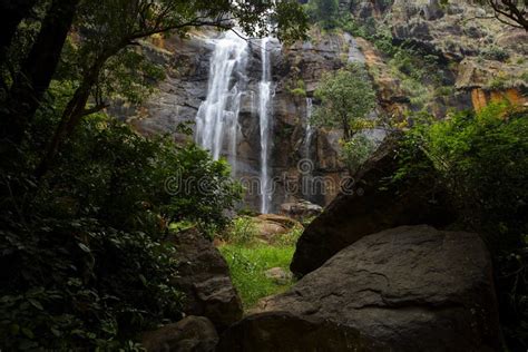 Agaya Gangai Waterfalls, Kollimalai, Trichy, Tamilnadu, India Stock ...