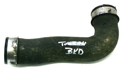 Used Genuine VW Touran 2 0 TDI BKD Turbo Intercooler Pipe Hose Pressure