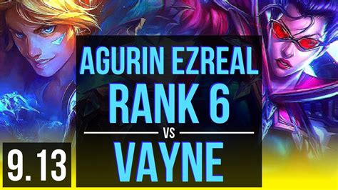 Agurin Ezreal Leona Vs Vayne Karma Adc Rank Rank Ezreal