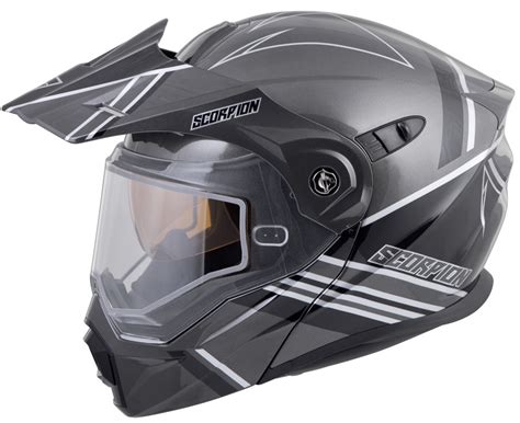 Scorpion Exo At Teton Cold Weather Modular Helmet W Dual Lens Shield