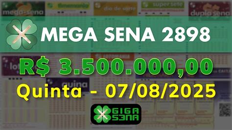 Mega-sena Concurso 2898 - Confira o prêmio para o sorteio do concurso da Mega Sena 2898 desta ...