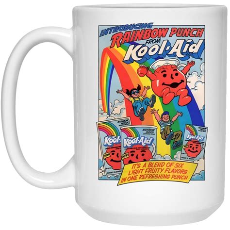 Introducing Rainbow Punch From Kool Aid Mug | Allbluetees.com