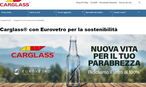 CARGLASS Decollano Le Prenotazioni Online Io Carrozziere