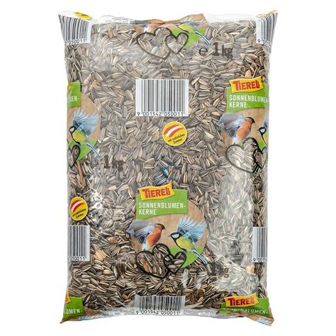 Tierell Wildvogelfutter Sonnenblumenkerne 1 Kg BAUHAUS