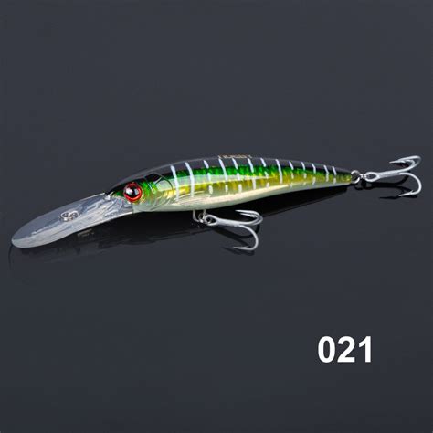 NOEBY Trolling Fishing Lure 32g 52g 73g Floating Super MINNOW 3X Treble