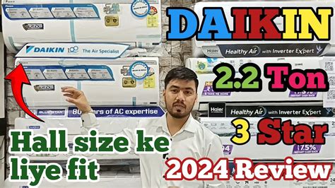 Daikin 22 Ton 3 Star Ac 2024 Review Best Daikin Ac In Indiaftkl71uv16t Youtube