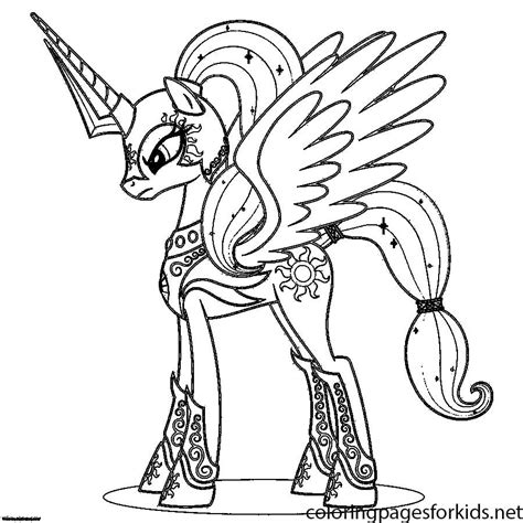 My Little Pony Nightmare Moon Coloring Pages at GetColorings.com | Free ...