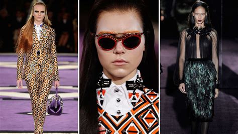 Prada and Gucci Show Off Strong, Smart Sensuality at Milan Fall 2012 ...