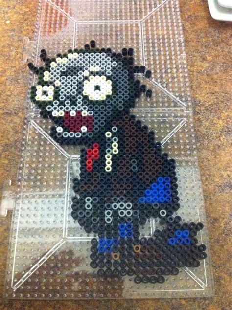 Plants Vs Zombies Zombie Perler Bead Sprite By Sdkd Perler Bead Art Diy Perler Beads Hama