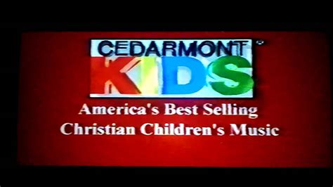 Closing To Cedarmont Kids Preschool Songs 1998 Vhs Youtube