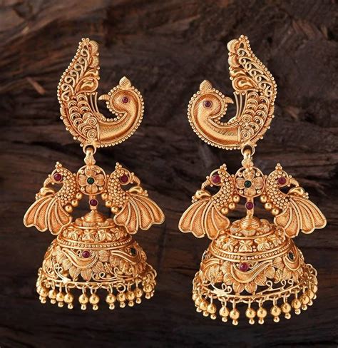 Traditional Gold Jhumka Designs Jewellery