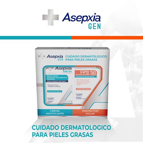 Pack Asepxia Gen Crema Matificante Protector FPS 50 Perfumeria Milagros