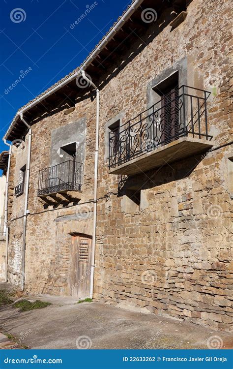 Street Of Artieda Stock Photo Image Of Historical Traditional 22633262