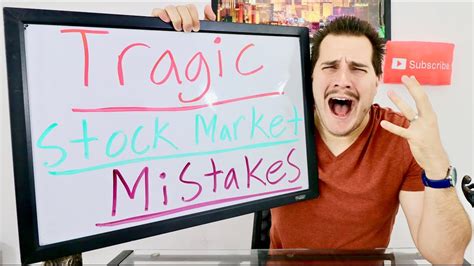 Top 10 Mistakes Stock Market For Beginners Youtube