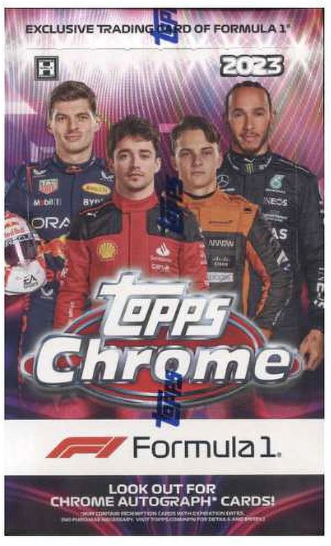 Formula Topps Chrome Topps F Chrome Trading Card Hobby Box