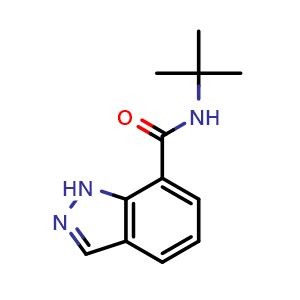 N Tert Butyl 1H Indazole 7 Carboxamide 97 CAS 1476776 76 7 AChemBlock