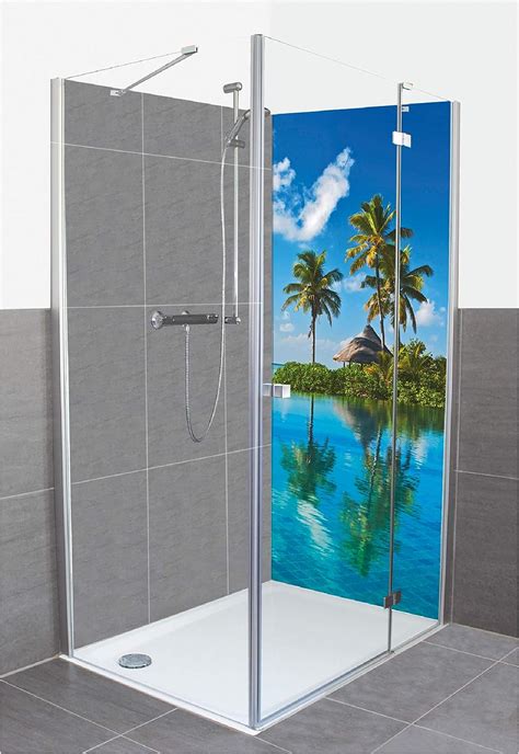 Artland Duschr Ckwand Eck Mit Motiv Fliesenersatz Alu R Ckwand Dusche