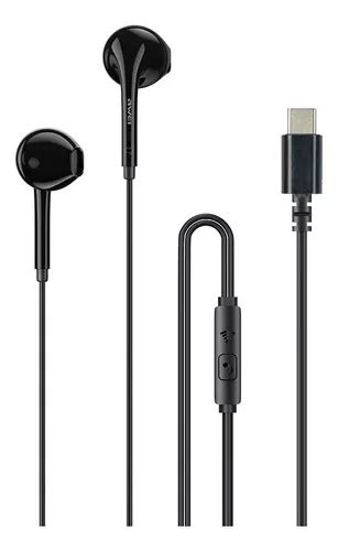 Fones De Ouvido Awei Pc Em Fone De Ouvido Tipo C Preto Mercadolivre