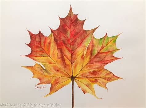 Autumn Leaf Painting