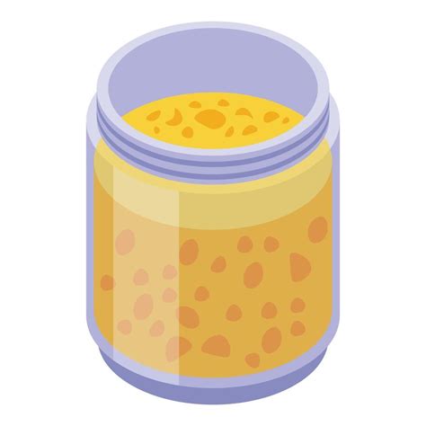 Figs Jam Jar Icon Isometric Style 15649544 Vector Art At Vecteezy