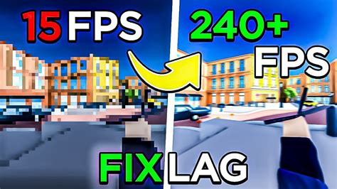 How To Get MORE FPS FIX LAG In ROBLOX 2023 Reduce Lag Fix FPS