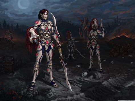 Warhammer 40k Dark Eldar Fan Art 3200x2400 Wallpaper