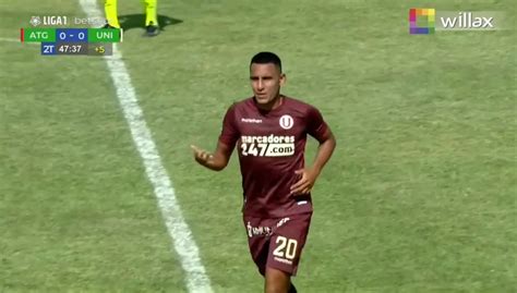 Alex Valera Anotó Gol Para Universitario Ante Atlético Grau Por Liga 1