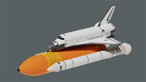 Space Shuttle Finished Projects Blender Artists Community